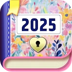 Diary with Lock: Diary Journal icon