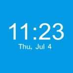 Clock, Date and Weather Widget icon