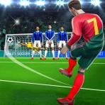 Jeu de but de football icon