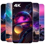 Wallpaper 4K: Cool Backgrounds icon