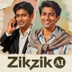 Zikzik: AI Life Generator icon