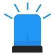 Blauw licht & Politie Volgen icon