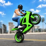 Traffic Bike: Wheelie Stunt icon