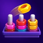 3D Nuts Sort icon