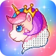Pixelfärbung icon