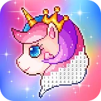 Pixel Coloring-Color by number icon