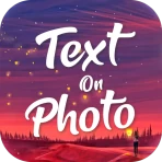 Text auf Bild Schreiben icon
