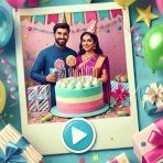Birthday Video Maker icon
