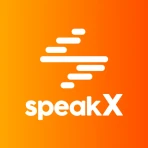 SpeakX - English Speaking App icon