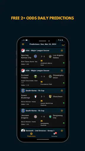 2+ Odds Daily Betting Tips screenshot
