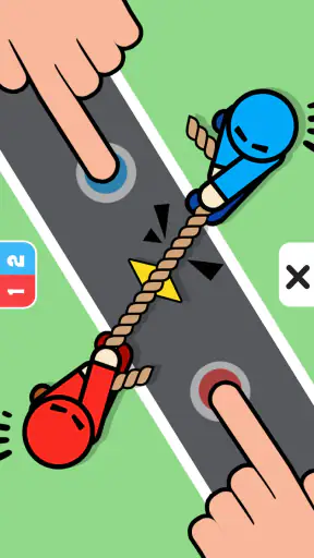 2 لاعب لعبة: 1v1 التحدي screenshot