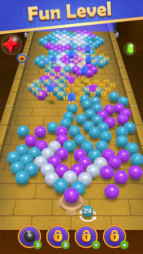 3D Bubble Puzzle: Match & Pop screenshot