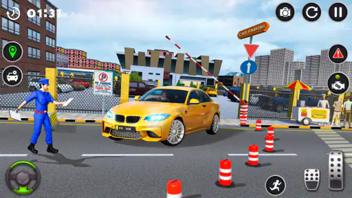 3D ألعاب سيارات - Car parking screenshot