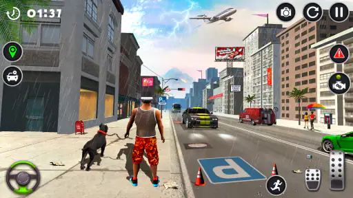 3D ألعاب سيارات - Car parking screenshot