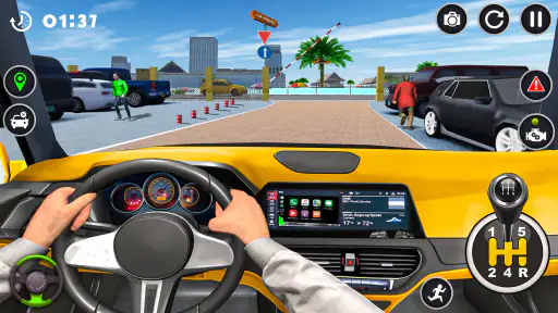 3D ألعاب سيارات - Car parking screenshot