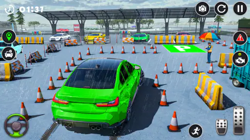 3D ألعاب سيارات - Car parking screenshot
