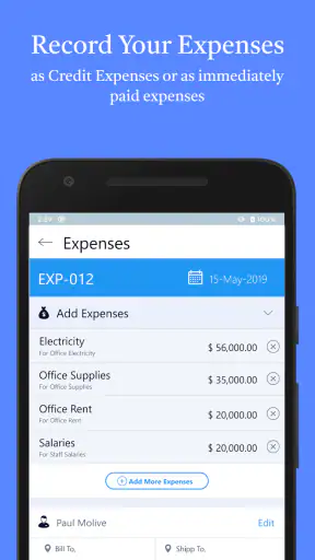 Accounting Bookkeeping screenshot