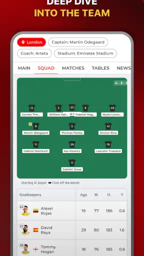 AFC Live – لمشجعي أرسنال screenshot