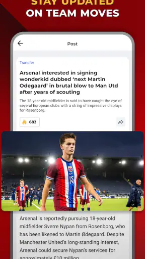 AFC Live – لمشجعي أرسنال screenshot