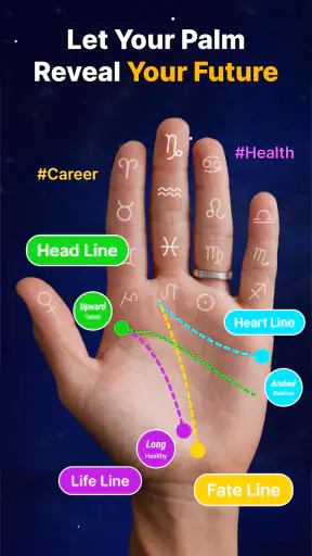 AI Palm Reader & Horoscope screenshot