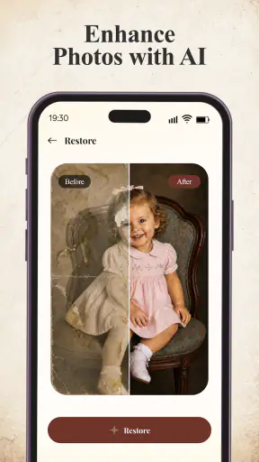 AI Photo Restore & Enhance screenshot