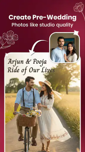 AI Pre-Wedding Photo Shoot screenshot