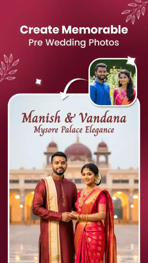 AI Pre-Wedding Photo Shoot screenshot