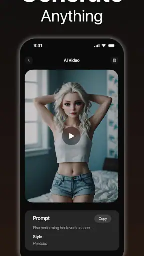 AI Video – مولد فيديو AI screenshot