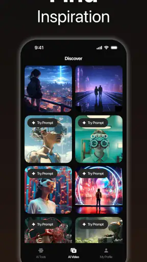 AI Video – مولد فيديو AI screenshot