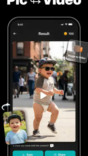 AI Video Generator: Hug & Kiss screenshot