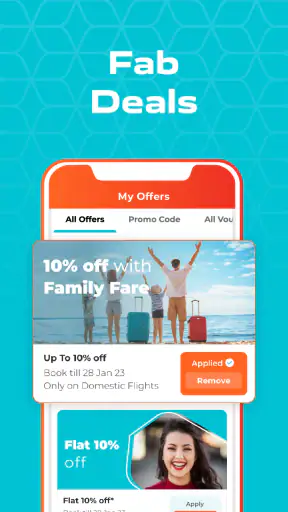Air India Express screenshot