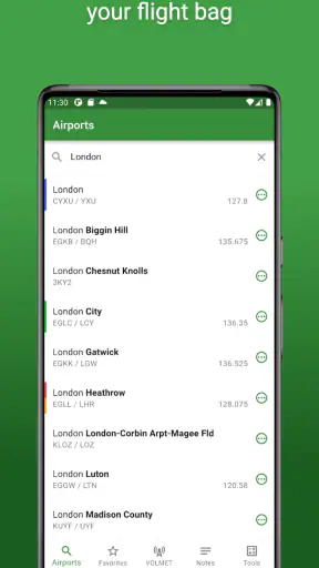 Airports screenshot