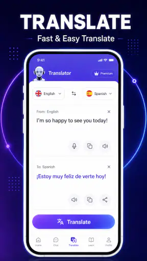 Aiva AI: English Speak Tutor screenshot