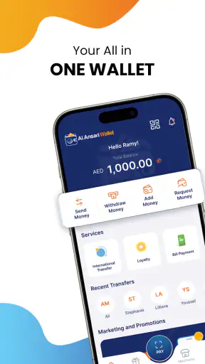 Al Ansari Wallet screenshot
