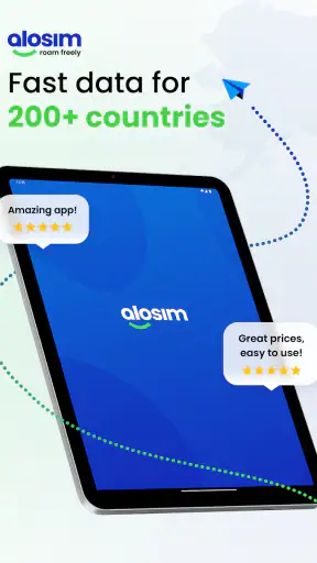 aloSIM: بطاقة SIM مسبقة الدفع screenshot