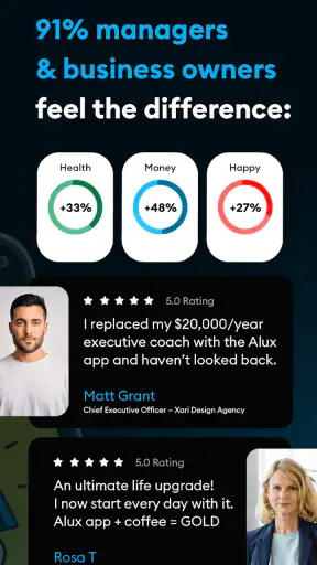 Alux: Self-Help & Productivity screenshot