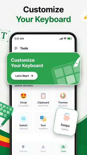Amharic Keyboard: አማርኛ Typing screenshot