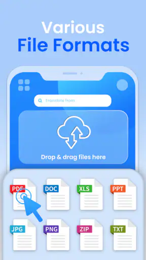 AnyTranslate PDF, DOCS, Office screenshot