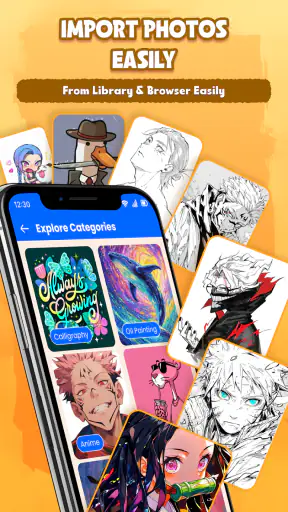AR Cartoon Drawing – Sketch screenshot