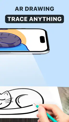 AR رسم: التتبع والرسم screenshot