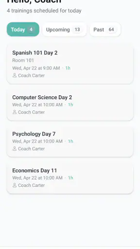 Attendance Radar screenshot