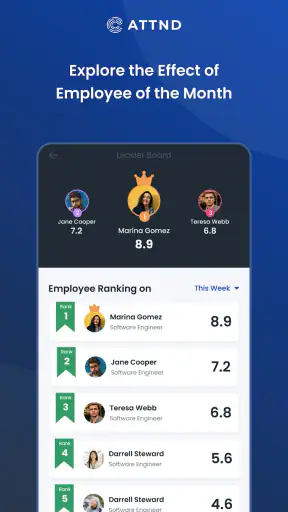 Attnd: Employee Attendance App screenshot