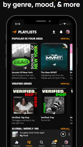 Audiomack: تنزيل الموسيقى screenshot