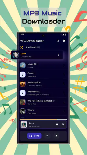 Audixa Music Player: Play MP3 screenshot
