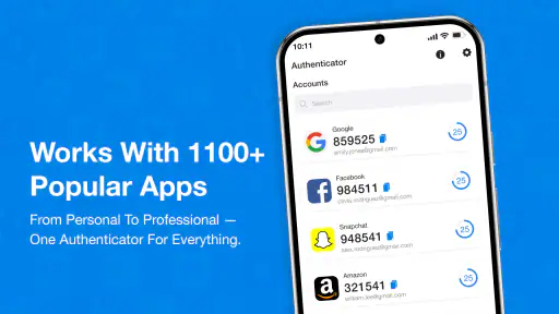 Authenticator App – 2FA screenshot