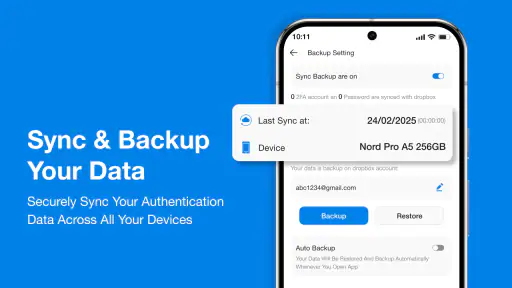 Authenticator App – 2FA screenshot