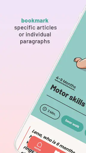 Baby Years Development Tracker screenshot