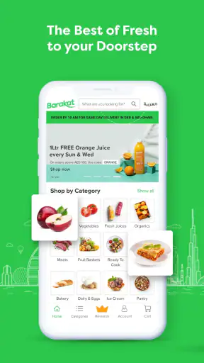 Barakat-Fresh Grocery Delivery screenshot