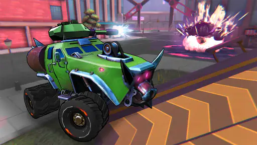Battle Cars: معارك السيارات screenshot
