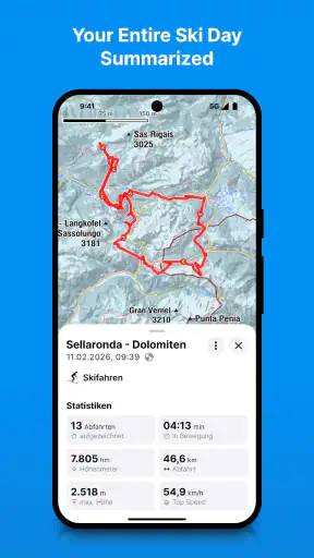 bergfex: Skiing & Tracking screenshot